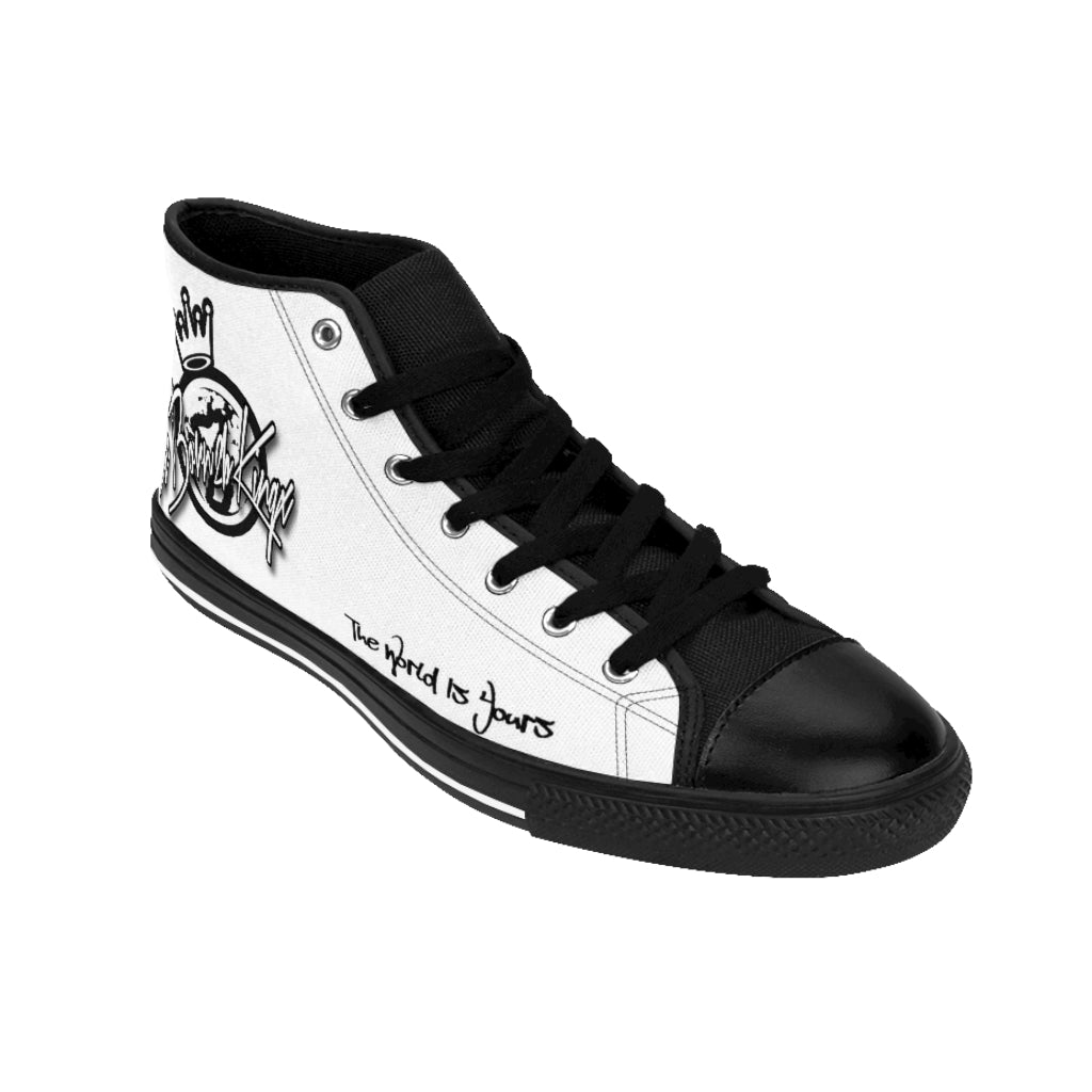 xBorn2bKingx Official Crown Men's High-top Sneakers