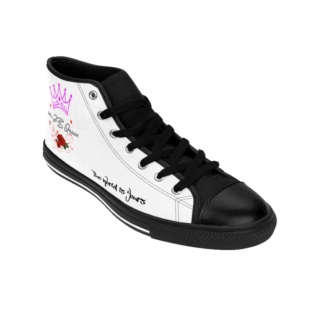 xBorn2bQueenx Official Women's High-top Sneakers